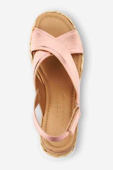 Buy Rose Gold Extra Wide Fit Forever Comfort Sports Cross Over
