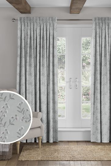 Sanderson Green Everly Made To Measure Curtains