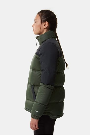 North face down jacket 2025 green