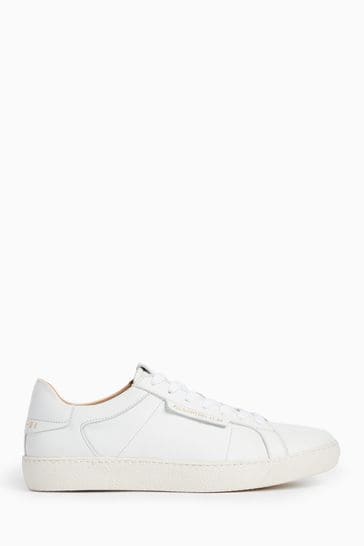 AllSaints White Sheer Sneakers