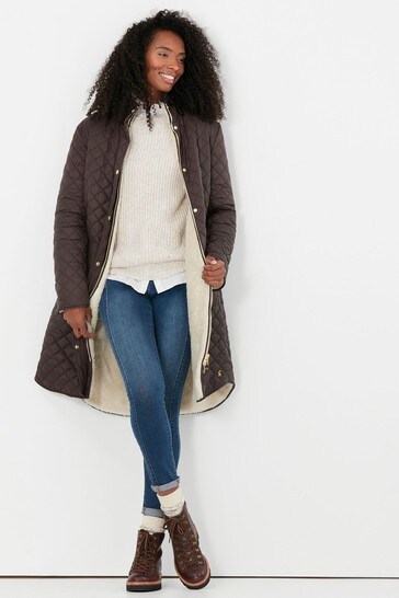Joules clemmie reversible coat Clearance