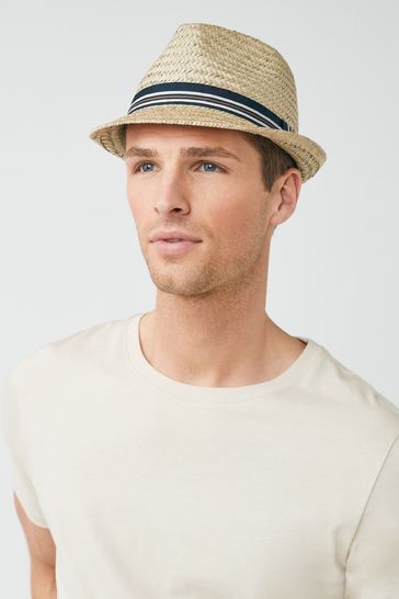 Natural Trilby Hat
