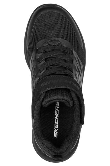 Buy Skechers Black Mircospec Texlor Kids Trainers from Next Luxembourg