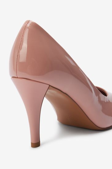 Block heel court shoes uk hot sale