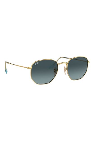 Hexagonal flat ray ban hotsell
