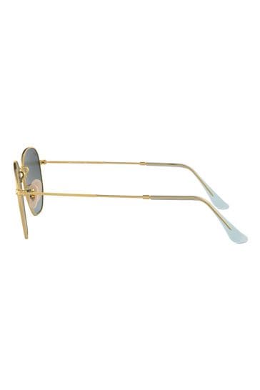 51mm hexagonal flat lens sunglasses 2025