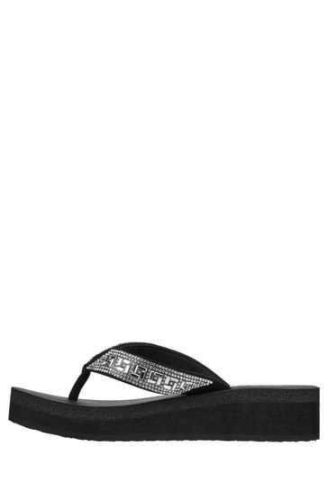 Buy Skechers Black Vinyasa Geo Queen Womens Sandals from Next