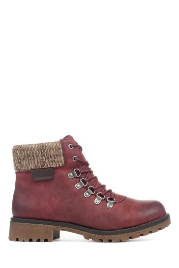 Pavers Ladies Lace-Up Ankle Boots