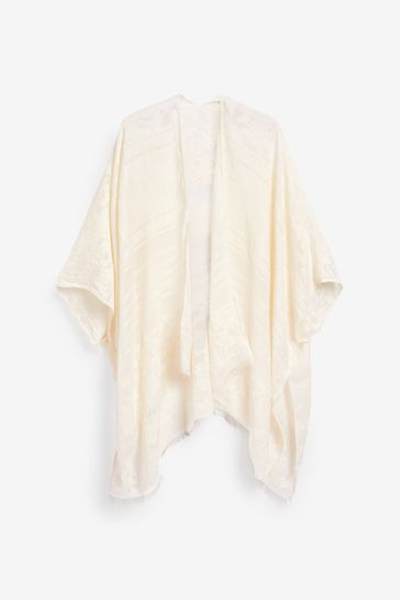 Buy Ecru White Burnout Floral Cover-Up from Next Ireland