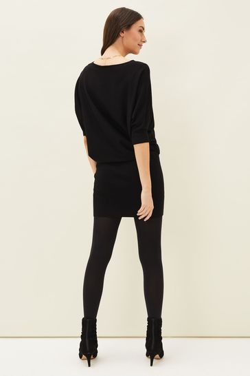 Buy Phase Eight Black Becca Batwing Knitted Dress from Next Ireland