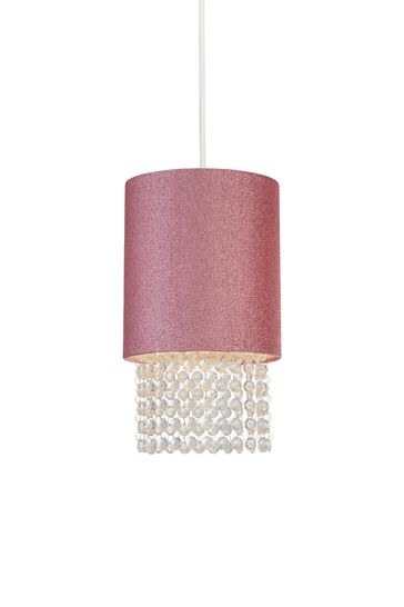 Buy Searchlight Nona Glitter Shade from the Laura Ashley online shop