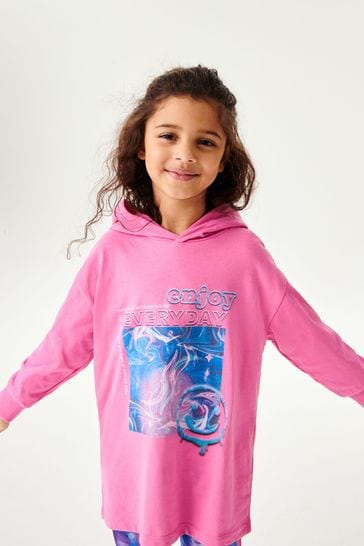 Pink and blue tie dye hoodie store