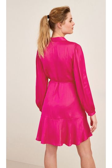 Guess hot pink dress hotsell