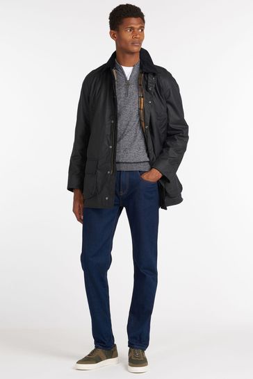 Barbour jacket blue best sale