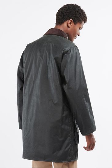 Buy Barbour Green Border Wax Jacket from Next Belgium