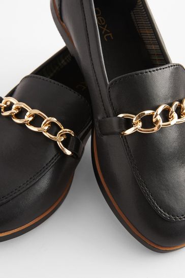 Chain cheap loafers womens