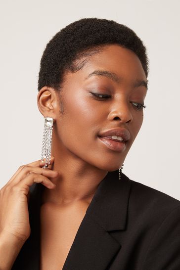 Square statement clearance earrings