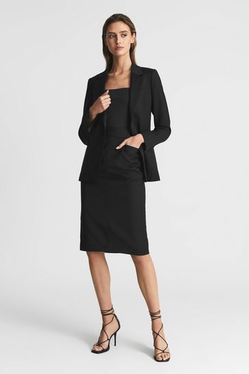 Black pencil shop skirt and jacket