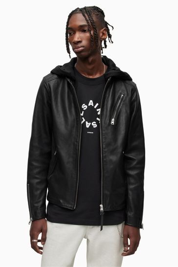 AllSaints Black Harwood Jacket