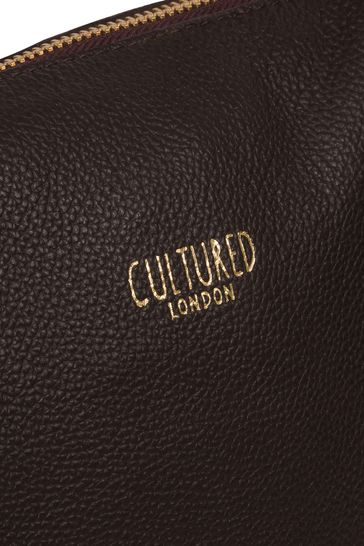 Mayflower leather on sale tote bag