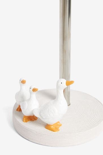Buy Cream Geese Family Toilet Roll Holder from Next Croatia