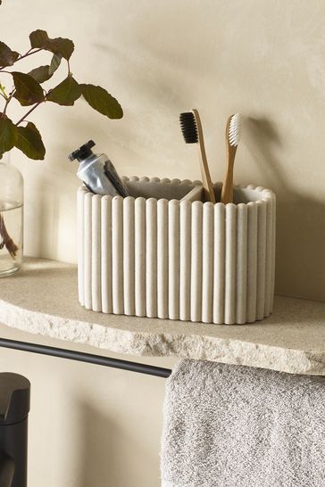 Natural Toothbrush Holder