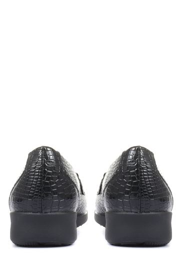 Ladies grey shop loafers uk