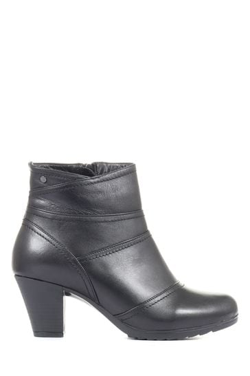 Pavers Ladies Leather Ankle Boots