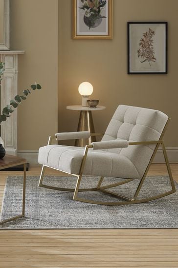 Buy Tweedy Plain Light Natural Kai Collection Luxe Rocking Accent