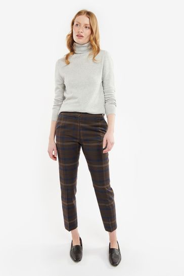 Barbour trousers womens Brown online