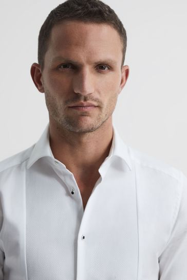 Buy Reiss Marcel Slim Fit Dinner Shirt from the Laura Ashley online shop