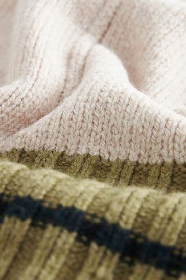 V neck on sale cream jumper