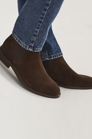 Reiss on sale suede boots