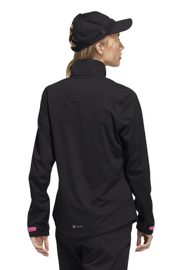 Adidas black cheap rain jacket