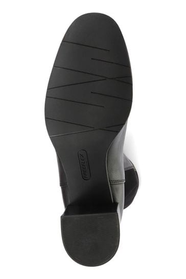 Buy Jones Bootmaker Women s Black Bari Leather Knee Boots from
