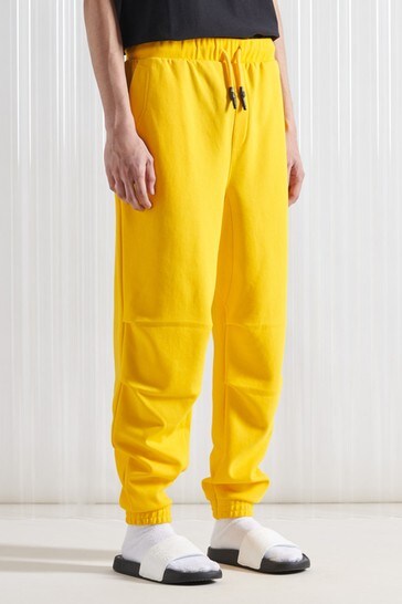 Superdry Yellow Unisex Limited Edition SDX Box Drop Joggers