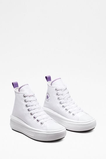 White converse hotsell youth