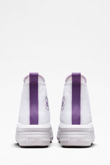 Buy Converse White Move High Top Youth Trainers from Next Singapore