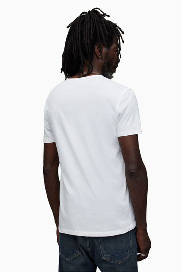 Buy All Saints Figure Short Sleeve Crew T Shirt from Next Luxembourg