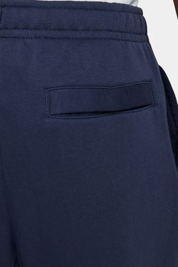 Nike navy cuffed joggers on sale