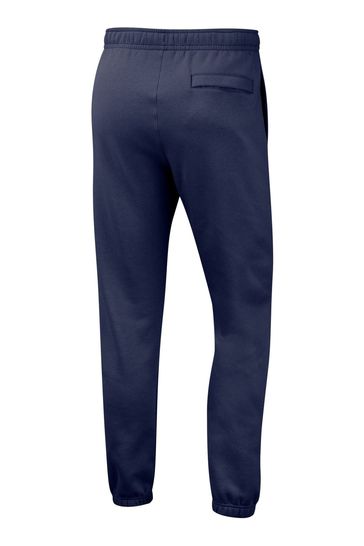 Nike club cuffed joggers navy sale