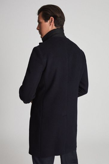 Reiss gable wool new arrivals epsom coat navy