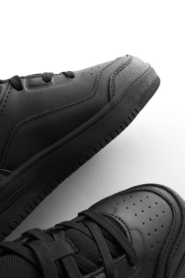 Black nike shoes school outlet