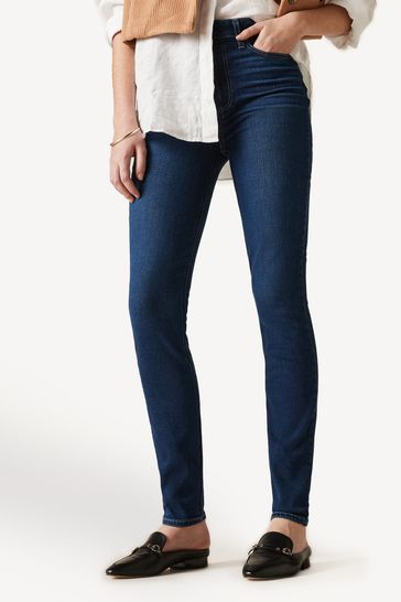 Buy Pepe Jeans Blue Relaxed Fit High Rise Jeans for Women's Online @ Tata  CLiQ