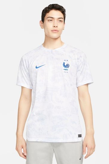 Buy Nike White Blank France Stadium Away Football Shirt from Next