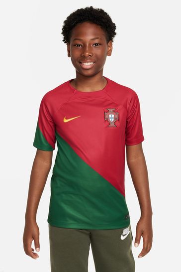Nike Red Portugal Home Stadium Football Shirt