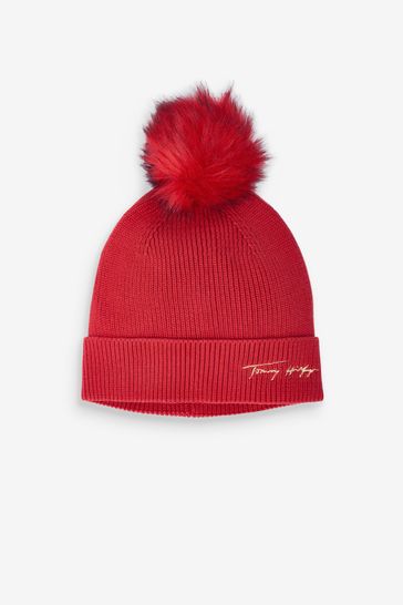 Tommy Hilfiger Red Signature Hat