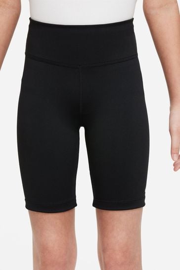Nike black cycling hotsell shorts