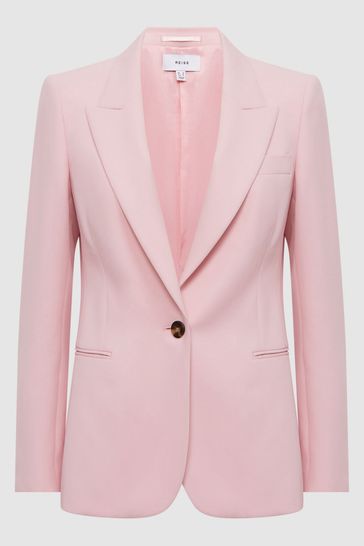 Blazer women shop pink