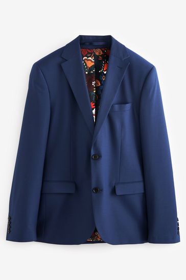 Next blue blazer mens new arrivals